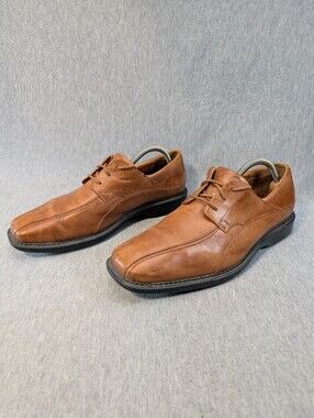 Red Wing Oxford Dress Shoes Men's 10.5D Brown Leather Bicycle Toe